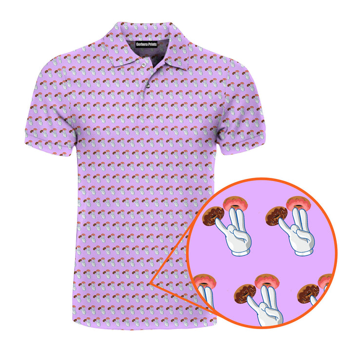 2 in the Pink 1 in the Stink Funny Shocker - Funny Golf Polo Shirt