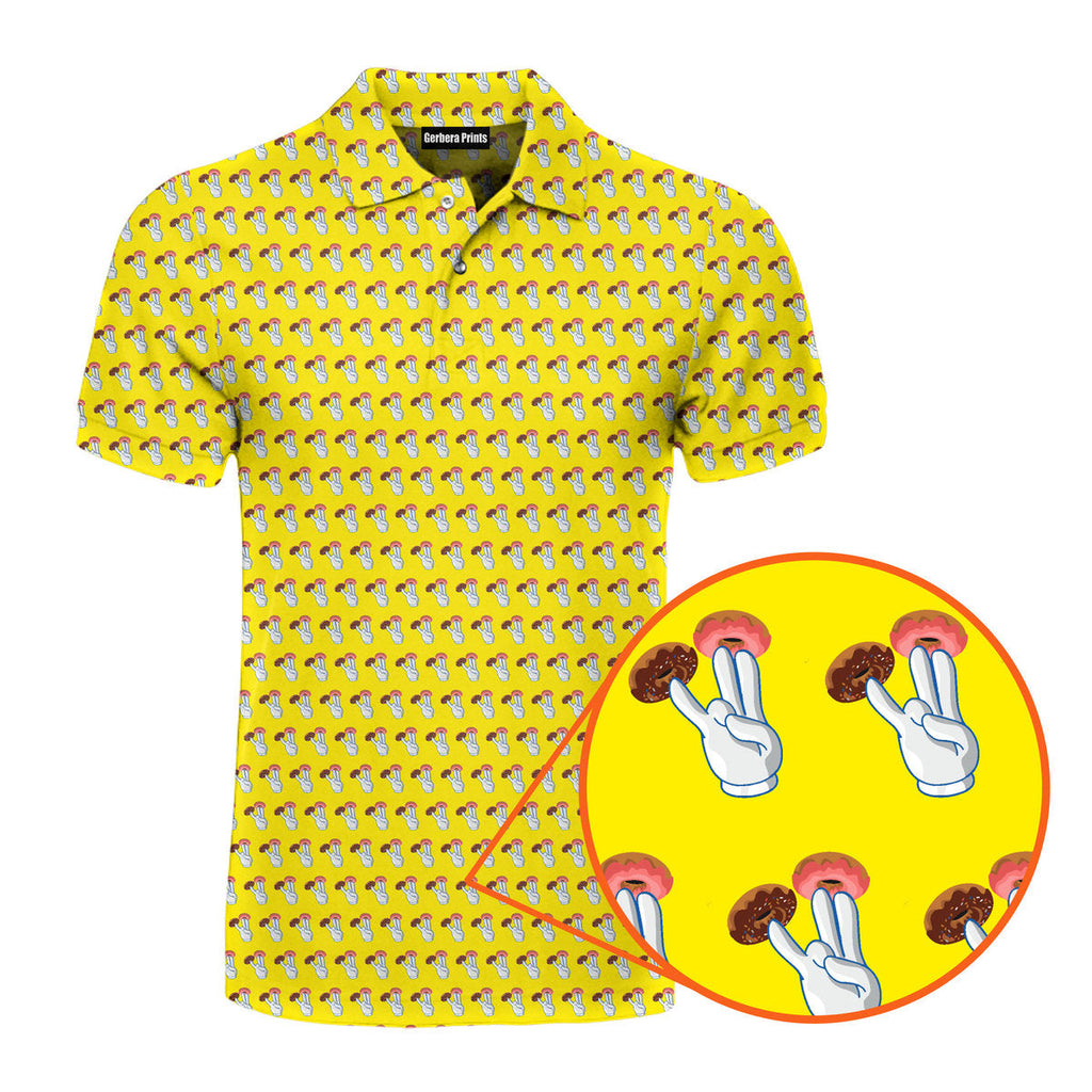 2 in the Pink 1 in the Stink Funny Shocker - Funny Golf Polo Shirt-Polo Shirt For Men-Gerbera Prints
