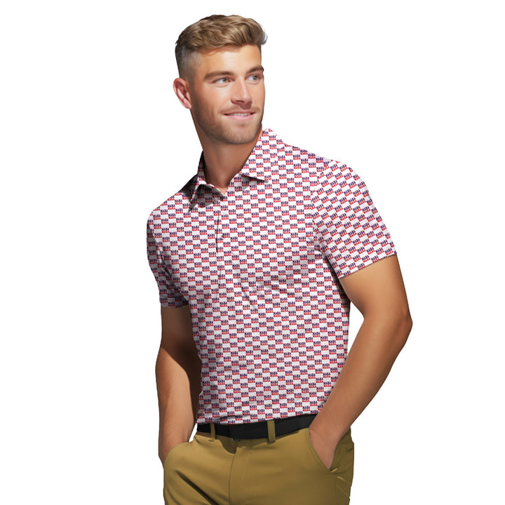 MAHA-MAGA Make America Healthy Great Again Golf Polo Shirt For Men