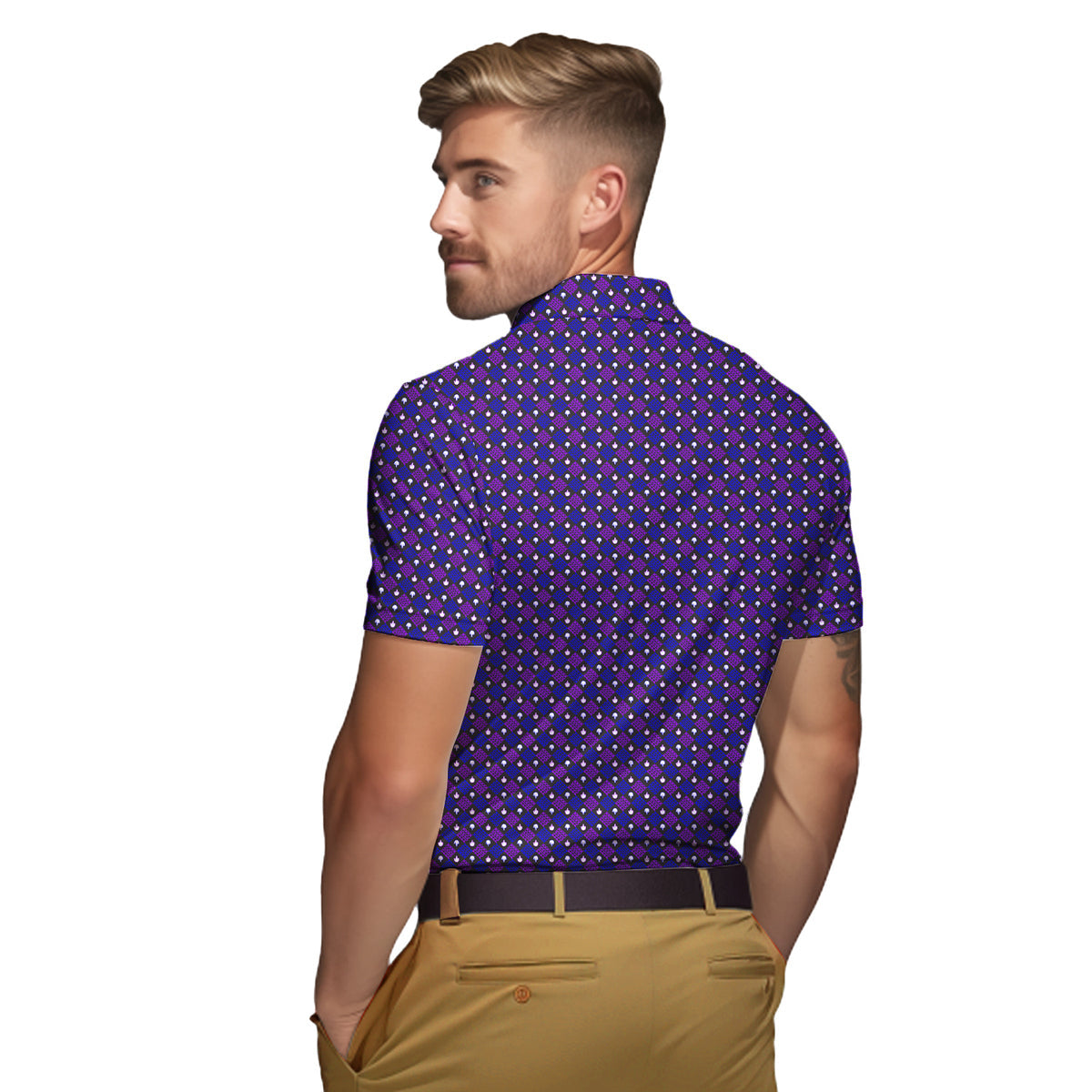 Polite Flip-Off - Funny Golf Polo Shirt 