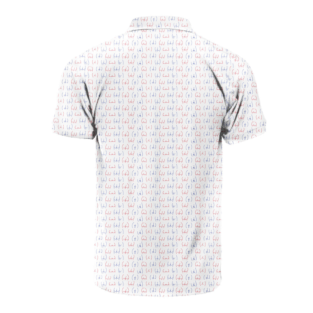 Funny butt - Funny Golf Polo Shirt 