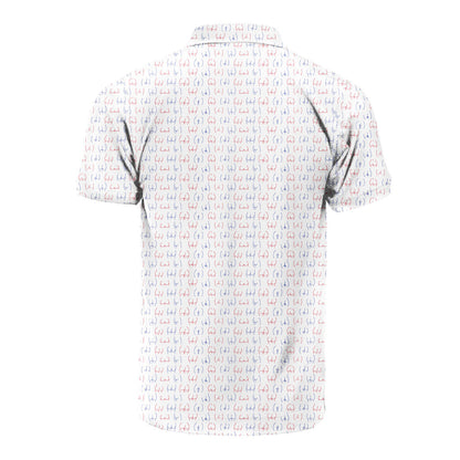 Funny butt - Funny Golf Polo Shirt 