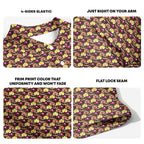 Cute Booty-Polo Shirt For Men-Gerbera Prints