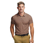 Heart Like Cute Booty - Funny Golf Polo Shirt-Polo Shirt For Men-Gerbera Prints