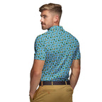 The Avocado Jump - Funny Golf Polo Shirt-Polo Shirt For Men-Gerbera Prints