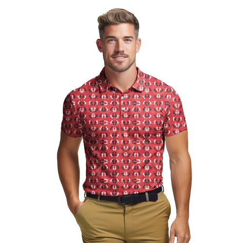 Feet Feet S-e-x Missionary Position - Funny Golf Polo Shirt-Polo Shirt For Men-Gerbera Prints