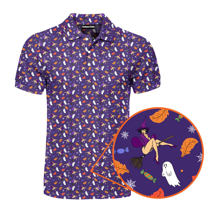 Seductive Witch - Funny Golf Polo Shirt