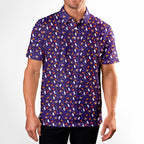 Halloween Seductive Witch - Funny Golf Polo Shirt-Polo Shirt For Men-Gerbera Prints