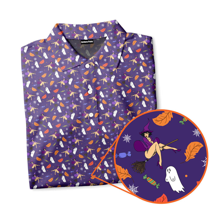 Seductive Witch - Funny Golf Polo Shirt