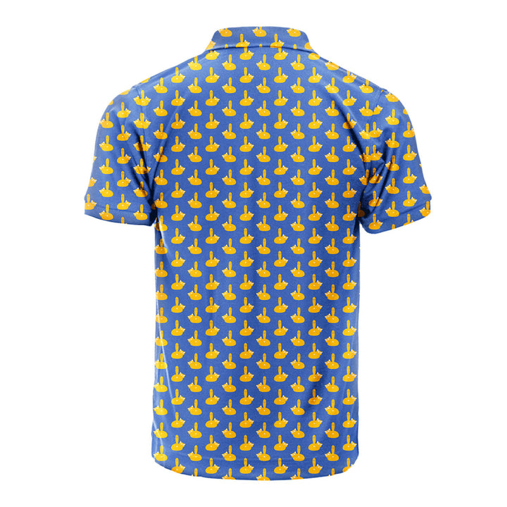 Puss Birdie Tail - Funny Golf Polo Shirt 