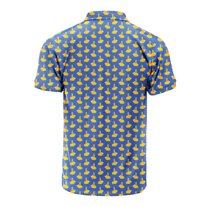 Puss Birdie Tail - Funny Golf Polo Shirt 