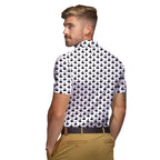 Puss Birdie Tail - Funny Golf Polo Shirt-Polo Shirt For Men-Gerbera Prints