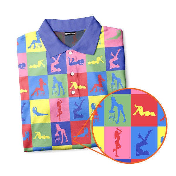 Peep Show - Funny Golf Polo Shirt