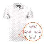 Chestnuts Roasting on an Open Fire - Funny Golf Polo Shirt-Polo Shirt For Men-Gerbera Prints