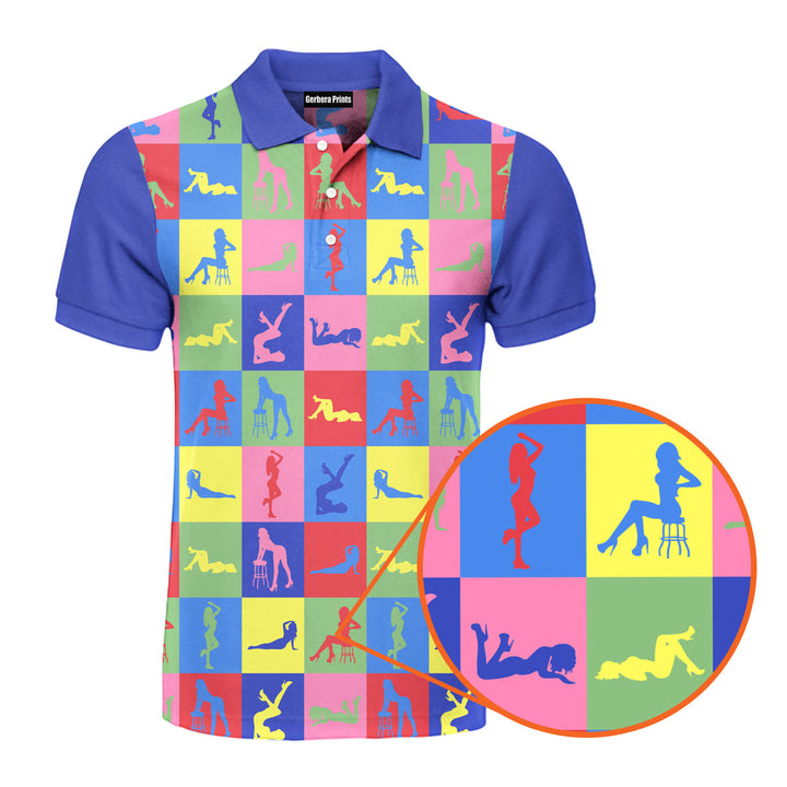 Peep Show - Funny Golf Polo Shirt