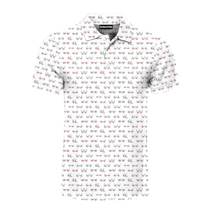 Chestnuts Roasting on an Open Fire - Funny Golf Polo Shirt 