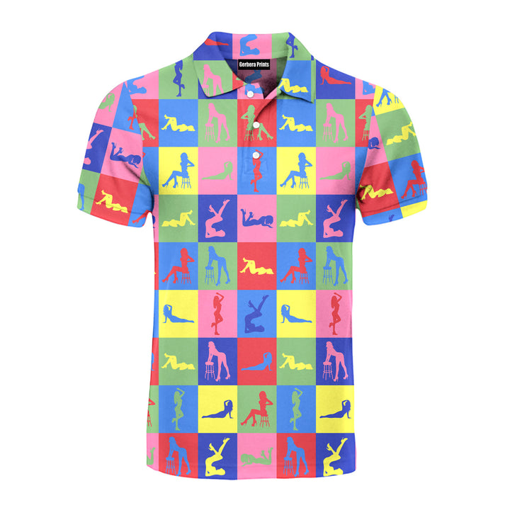 Peep Show - Funny Golf Polo Shirt