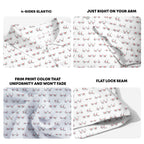 Chestnuts Roasting on an Open Fire - Funny Golf Polo Shirt-Polo Shirt For Men-Gerbera Prints