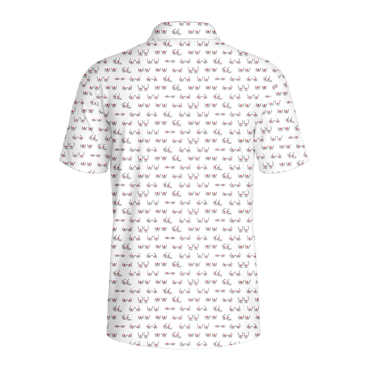Tits the Season To Be Jolly-Polo Shirt For Men-Gerbera Prints