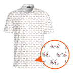 Tits the Season To Be Jolly-Polo Shirt For Men-Gerbera Prints