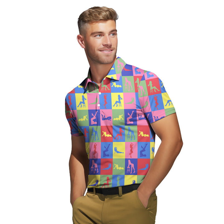 Peep Show - Funny Golf Polo Shirt