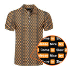 Po*n hub - Funny Golf Polo Shirt-Polo Shirt For Men-Gerbera Prints