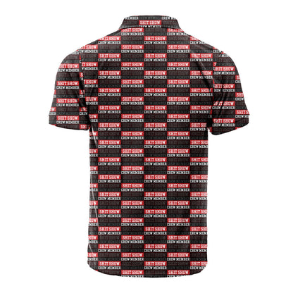 Shiet Show Crew Member - Funny Golf Polo Shirt