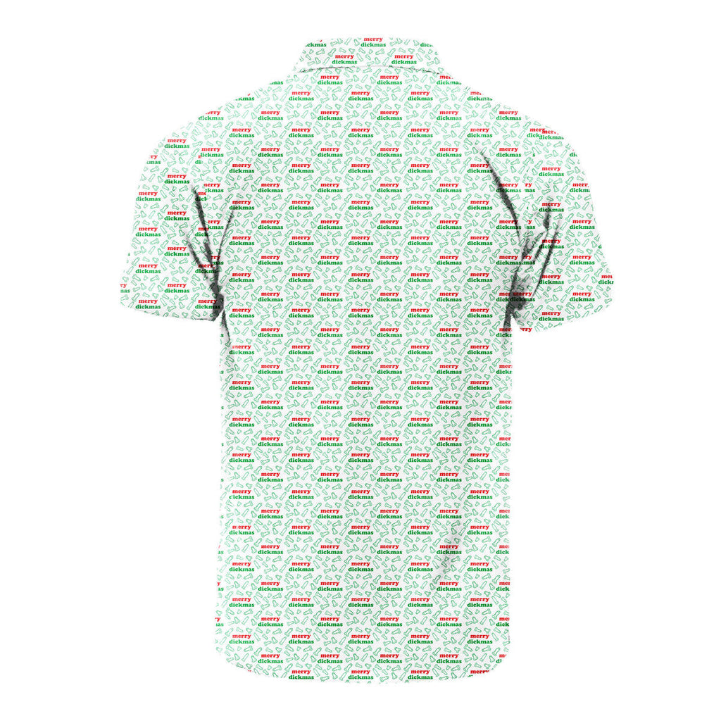 Merry Dickmas - Funny Golf Polo Shirt-Polo Shirt For Men-Gerbera Prints