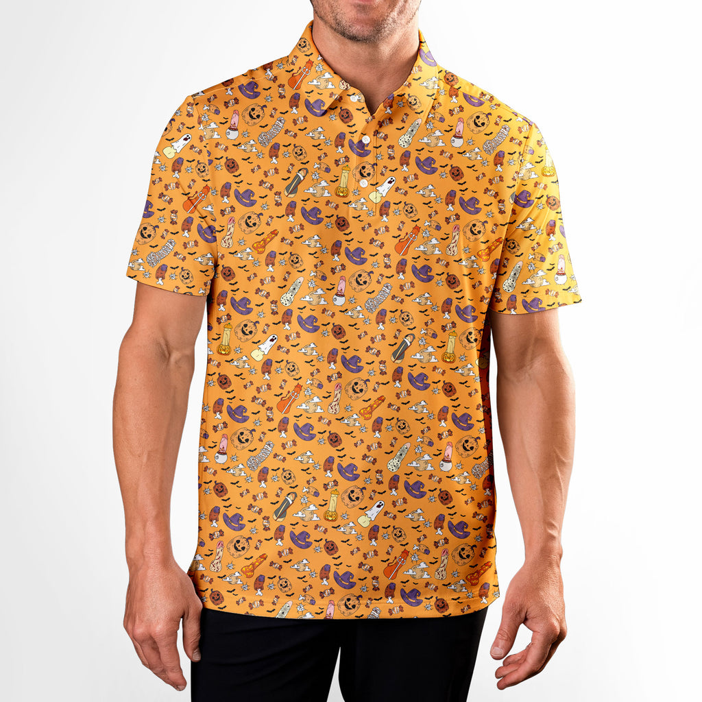 Trick or Meat Halloween Surprise - Funny Golf Polo Shirt Polo Shirt For Men