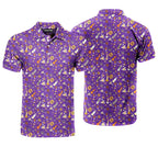 Trick or Meat Halloween Surprise - Funny Golf Polo Shirt-Polo Shirt For Men-Gerbera Prints