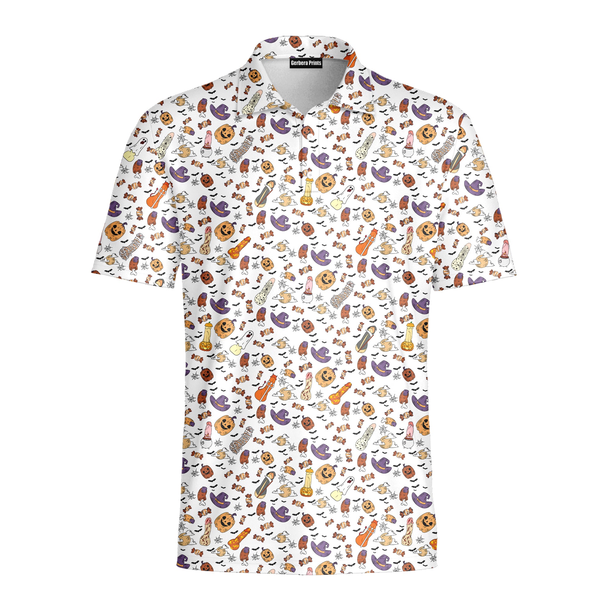 Trick or Meat Halloween Surprise - Funny Golf Polo Shirt Polo Shirt For Men