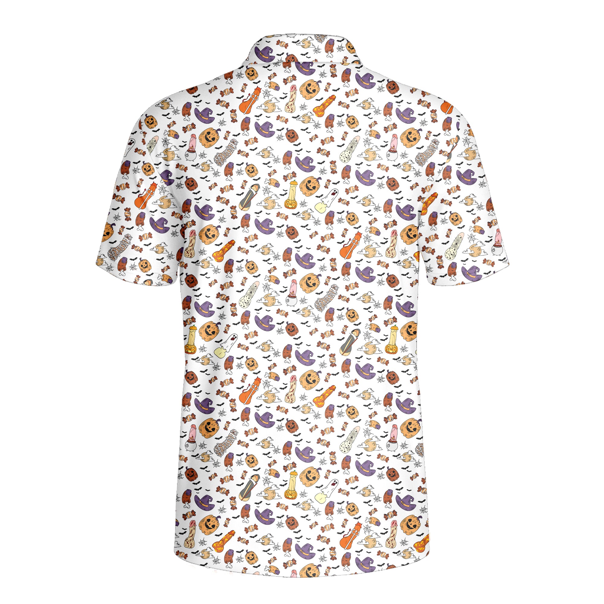 Trick or Meat Halloween Surprise - Funny Golf Polo Shirt Polo Shirt For Men