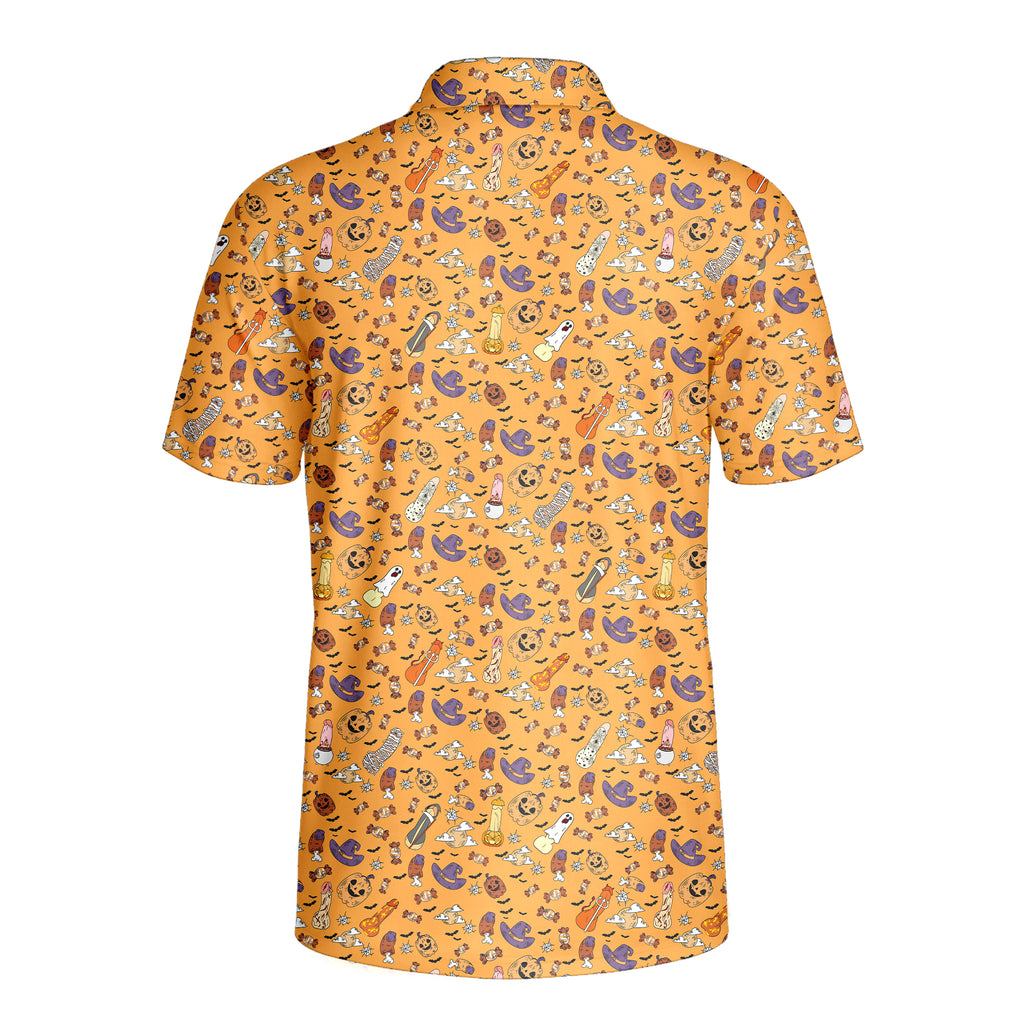 Trick or Meat Halloween Surprise - Funny Golf Polo Shirt Polo Shirt For Men