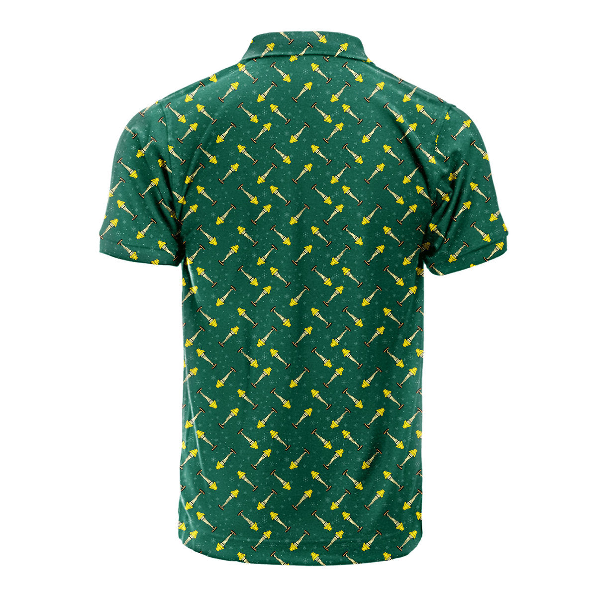 The Fragile Leg Lamp - Funny Golf Polo Shirt-Polo Shirt For Men-Gerbera Prints