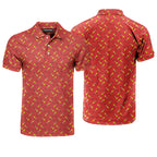 The Fragile Leg Lamp - Funny Golf Polo Shirt-Polo Shirt For Men-Gerbera Prints