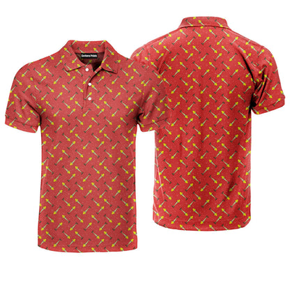 The Fragile Leg Lamp - Funny Golf Polo Shirt