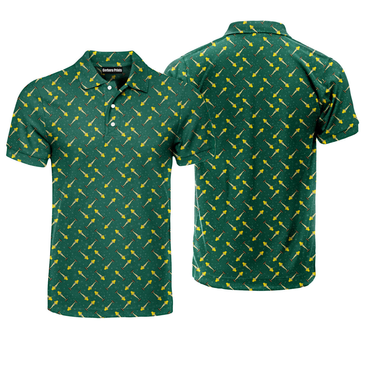 The Fragile Leg Lamp - Funny Golf Polo Shirt