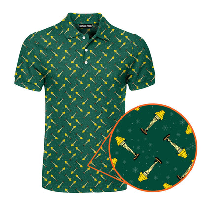 The Fragile Leg Lamp - Funny Golf Polo Shirt