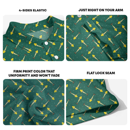 The Fragile Leg Lamp - Funny Golf Polo Shirt