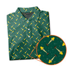 The Fragile Leg Lamp - Funny Golf Polo Shirt-Polo Shirt For Men-Gerbera Prints