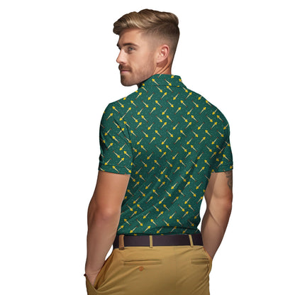 The Fragile Leg Lamp - Funny Golf Polo Shirt