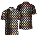 Fried Egg Bacon-Polo Shirt For Men-Gerbera Prints