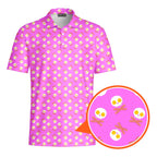 Fried Egg Bacon-Polo Shirt For Men-Gerbera Prints
