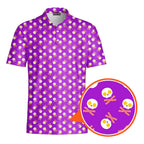 Fried Egg Bacon-Polo Shirt For Men-Gerbera Prints