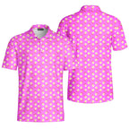 Fried Egg Bacon-Polo Shirt For Men-Gerbera Prints