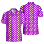 Fried Egg Bacon-Polo Shirt For Men-Gerbera Prints