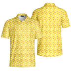 Fried Egg Bacon-Polo Shirt For Men-Gerbera Prints