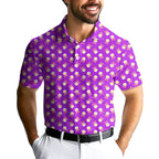 Fried Egg Bacon-Polo Shirt For Men-Gerbera Prints
