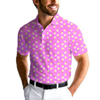 Fried Egg Bacon-Polo Shirt For Men-Gerbera Prints