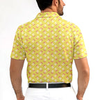 Fried Egg Bacon-Polo Shirt For Men-Gerbera Prints